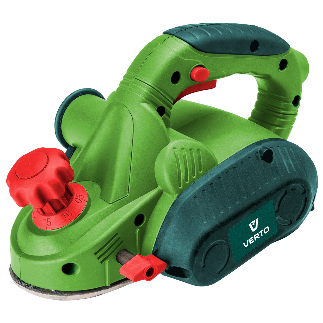 Рубанок електричний 710 Вт, глибина строгання 0-2 мм VERTO (52G607)